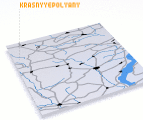 3d view of Krasnyye Polyany