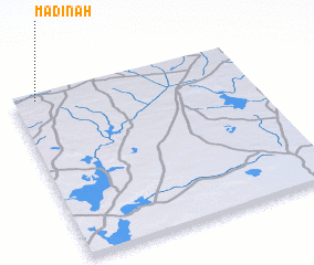 3d view of Madīnah