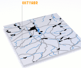 3d view of Oktyabr\