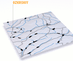 3d view of Ozërskiy