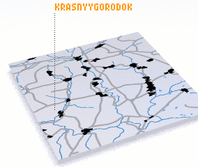 3d view of Krasnyy Gorodok