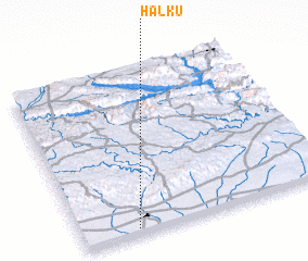 3d view of Ḩalkū