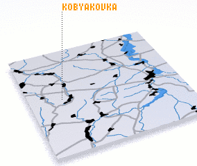 3d view of Kobyakovka