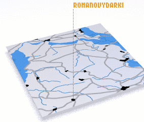 3d view of Romanovy Darki