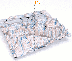 3d view of Bali