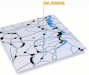 3d view of Kalinovka