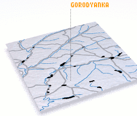 3d view of Gorodyanka