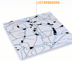 3d view of Listopadovka