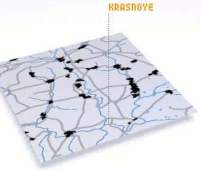 3d view of Krasnoye