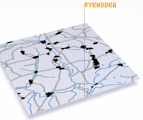 3d view of Pykhovka