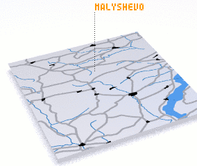 3d view of Malyshevo