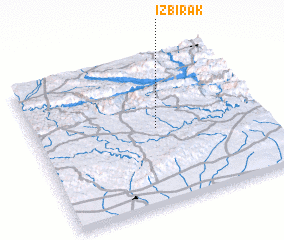 3d view of İzbırak