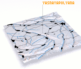 3d view of (( Yasnaya Polyana ))