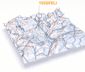 3d view of Yusufeli