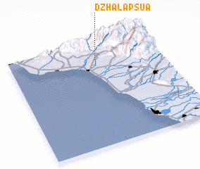 3d view of Dzhal-Apsua