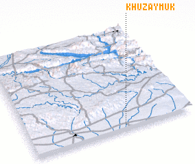 3d view of Khuzaymūk