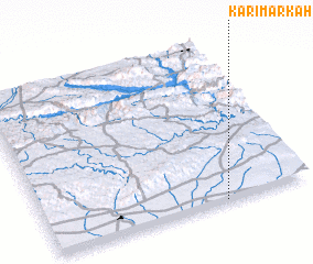 3d view of Karī Markah