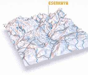 3d view of Esenkaya