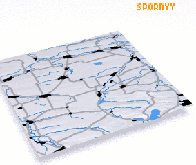 3d view of Spornyy
