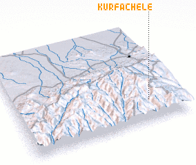 3d view of Kurfa Chʼelē