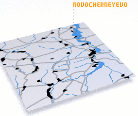 3d view of Novocherneyevo