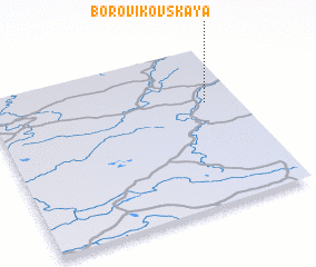 3d view of Borovikovskaya