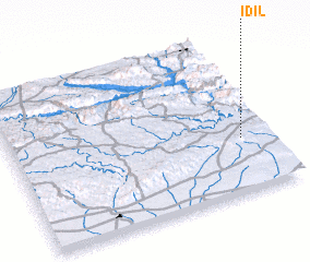 3d view of İdil