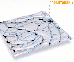 3d view of Proletarskiy