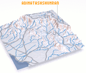 3d view of ‘Adīmat ash Shumrān