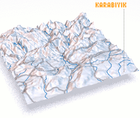 3d view of Karabıyık