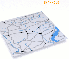 3d view of Shakhovo