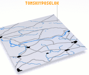 3d view of Tomskiy Posëlok