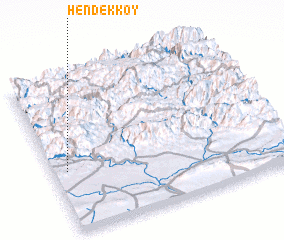 3d view of Hendekköy