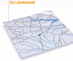 3d view of Tall adh Dhahab