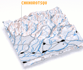 3d view of Chʼkhorotsqu