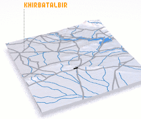 3d view of Khirbat al Biʼr