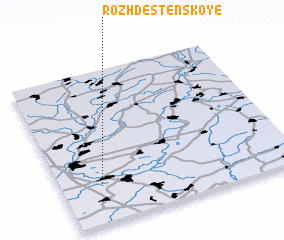 3d view of Rozhdestenskoye