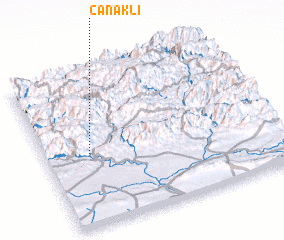 3d view of Çanaklı