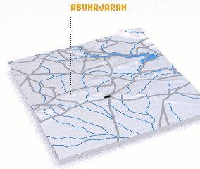 3d view of Abū Ḩajarah