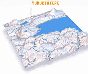 3d view of Yumurtatepe