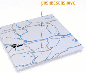 3d view of Voskresenskoye