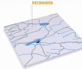 3d view of Pechikhina