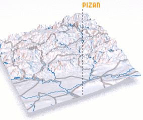3d view of Pizan