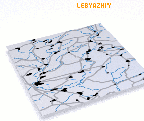 3d view of Lebyazhiy