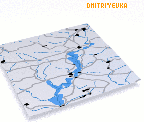 3d view of Dmitriyevka