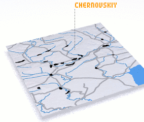 3d view of Chernovskiy