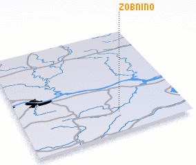 3d view of Zobnino