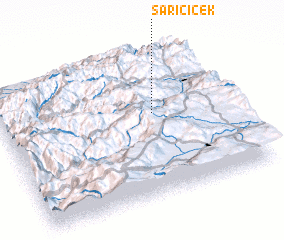 3d view of Sarıçiçek