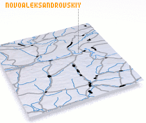 3d view of Novoaleksandrovskiy