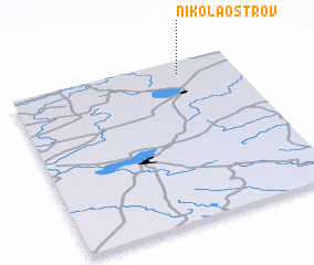 3d view of Nikola-Ostrov